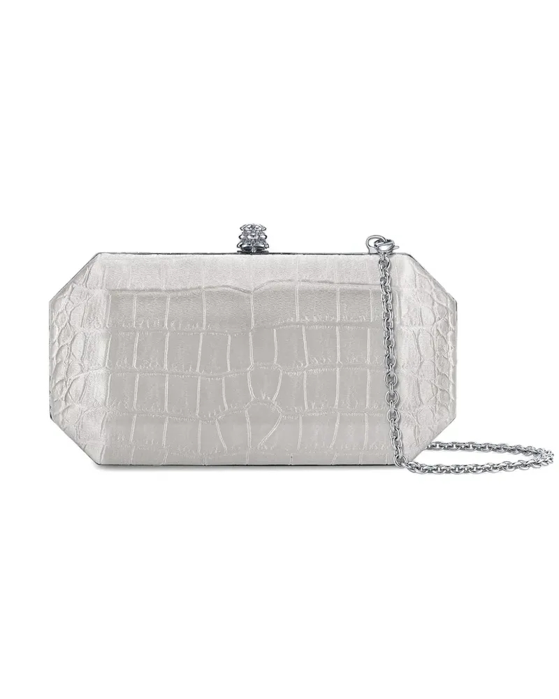 Tyler Ellis small Perry clutch bag - Weiß Weiß