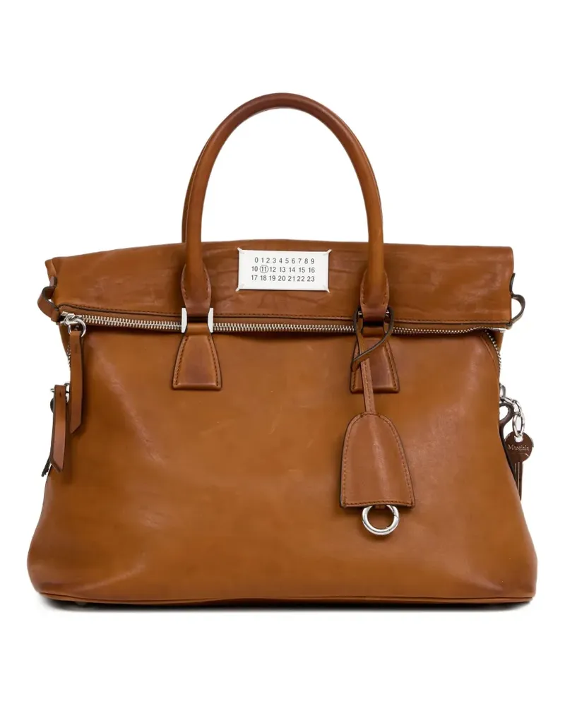 Maison Margiela Schultertasche mit Logo-Schild - T2287 T2287