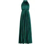 Maxikleid mit Falten - Grün