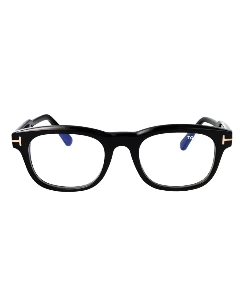 Tom Ford Brille mit eckigem Gestell - Schwarz Schwarz