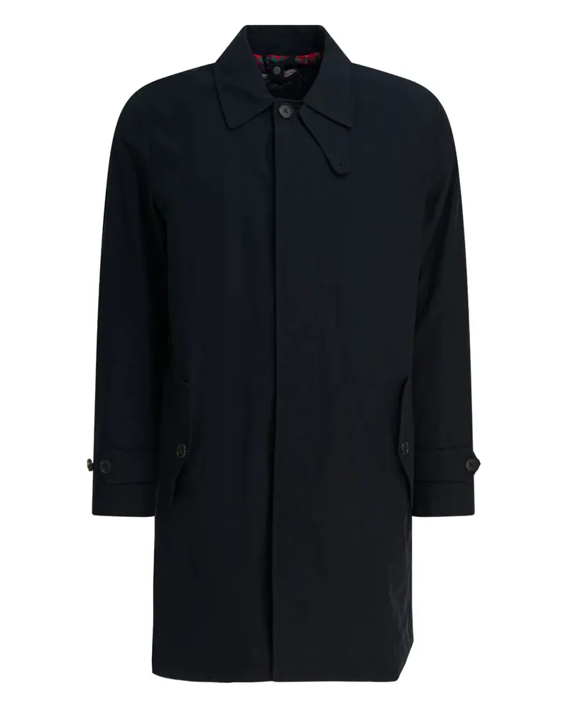 Baracuta Geknöpfter Mantel - Blau Blau
