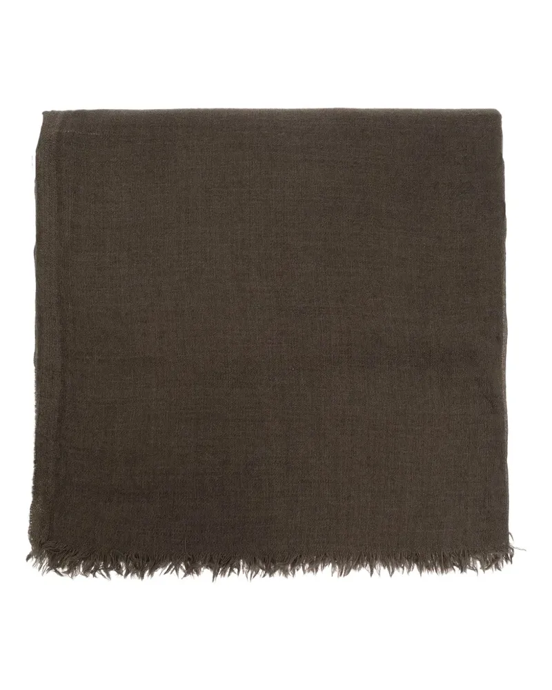 Rick Owens Ausgefranster Schal - Braun Braun