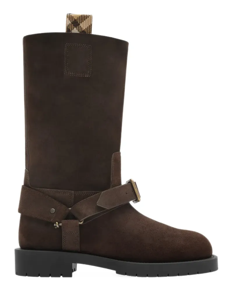 Burberry Stiefel aus Leder - Braun Braun