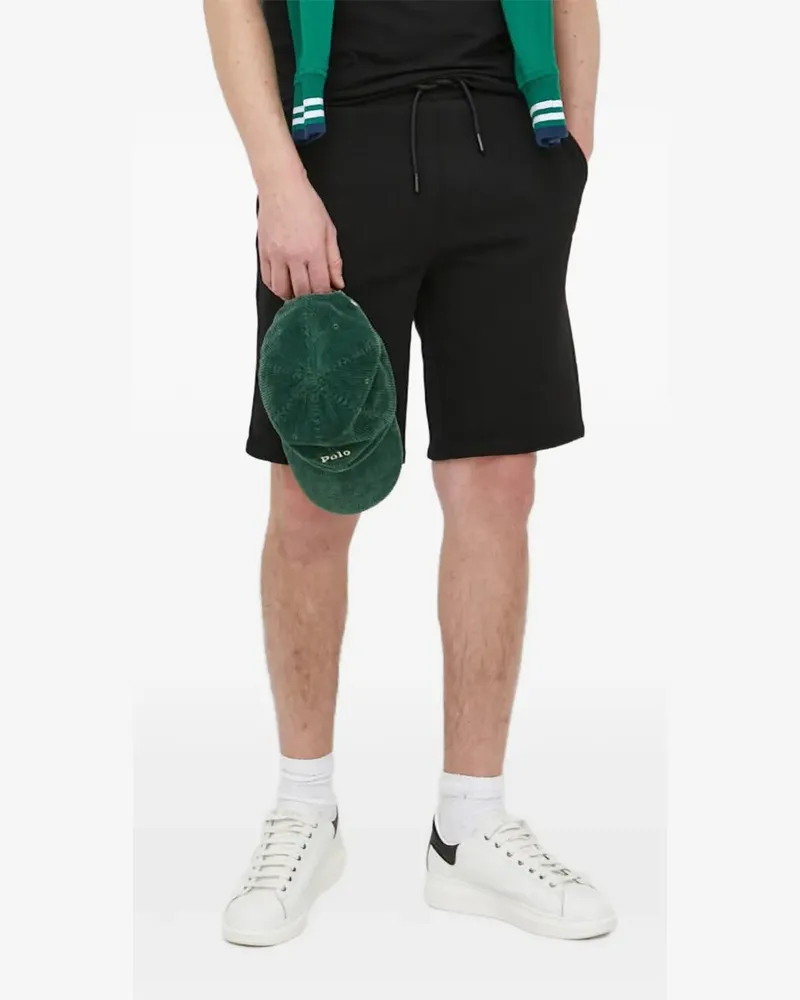 Karl Lagerfeld Ikonik patch drawstring shorts - Schwarz Schwarz