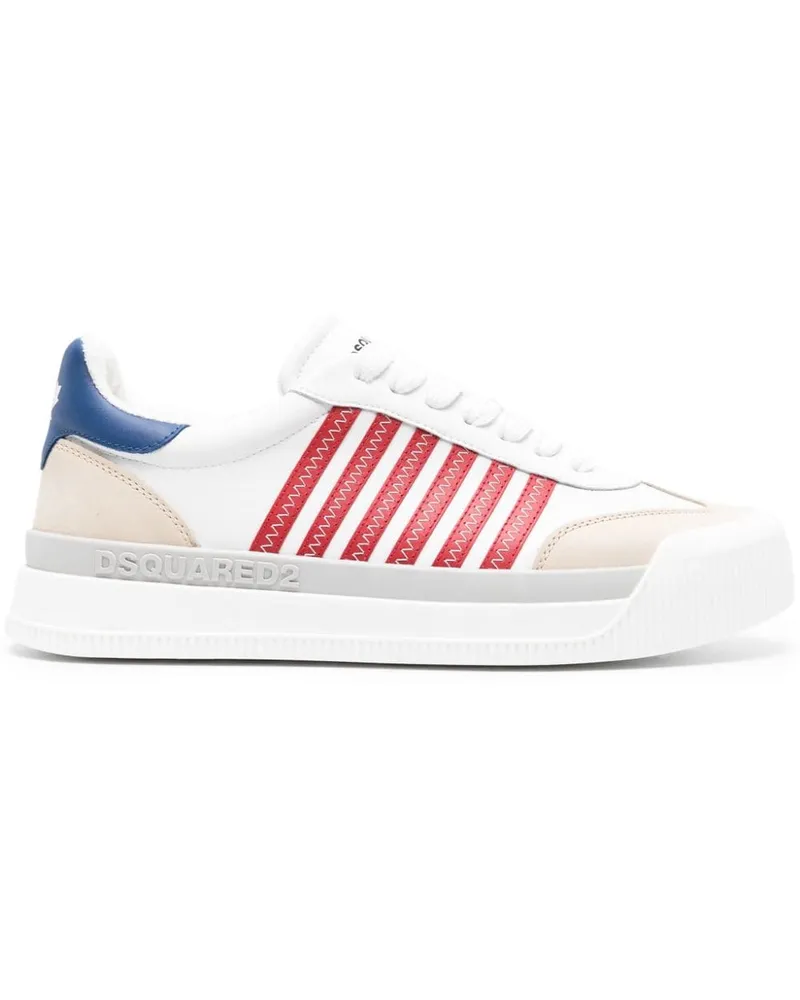Dsquared2 New Jersey Sneakers - Weiß Weiß