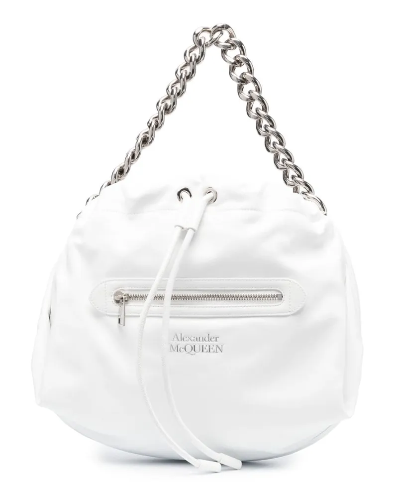 Alexander McQueen The-Ball-Tasche Weiß