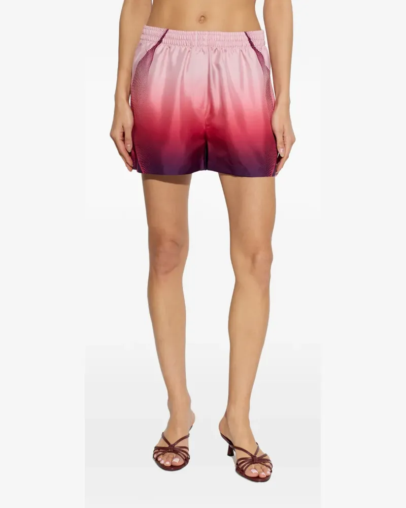 Casablanca Paris graphic-print shorts - Rosa Rosa