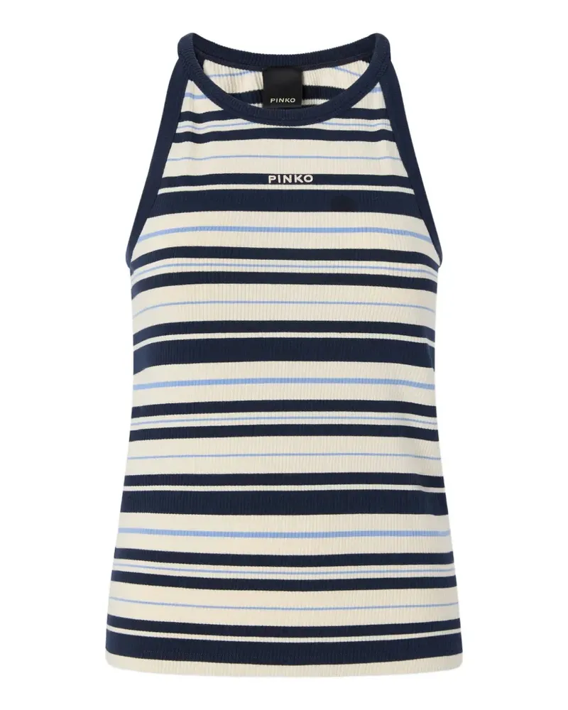 Pinko striped tank top - Blau Blau