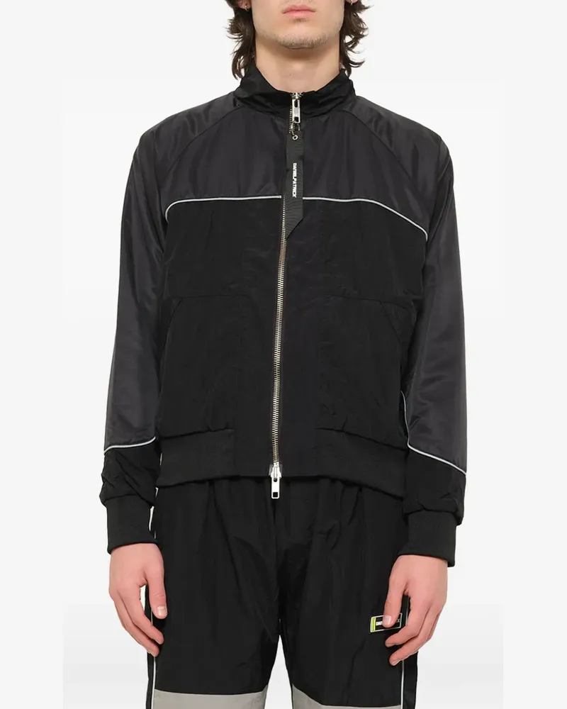 Daniel Patrick 7.3M panelled bomber jacket - Schwarz Schwarz