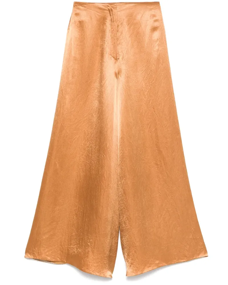 Nanushka Hose aus Satin - Braun Braun