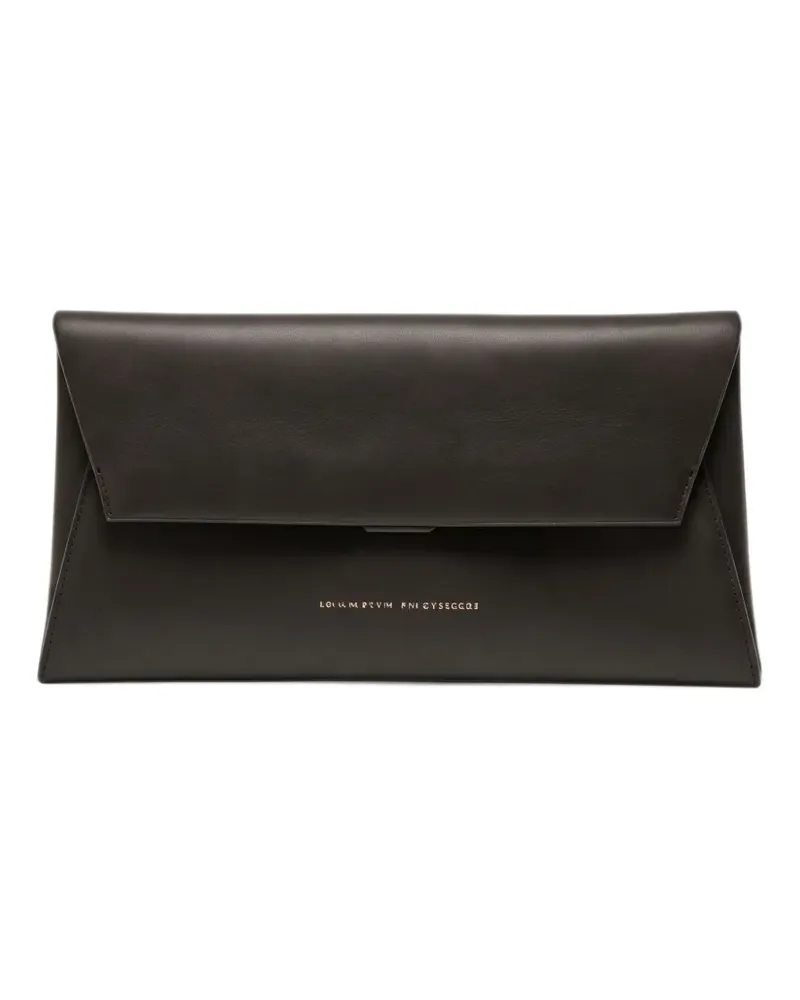 Brunello Cucinelli Envelope Clutch - Braun Braun