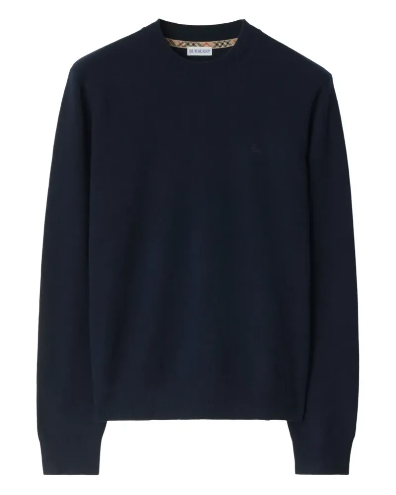 Burberry Pullover mit Rundhalsausschnitt - Blau Blau