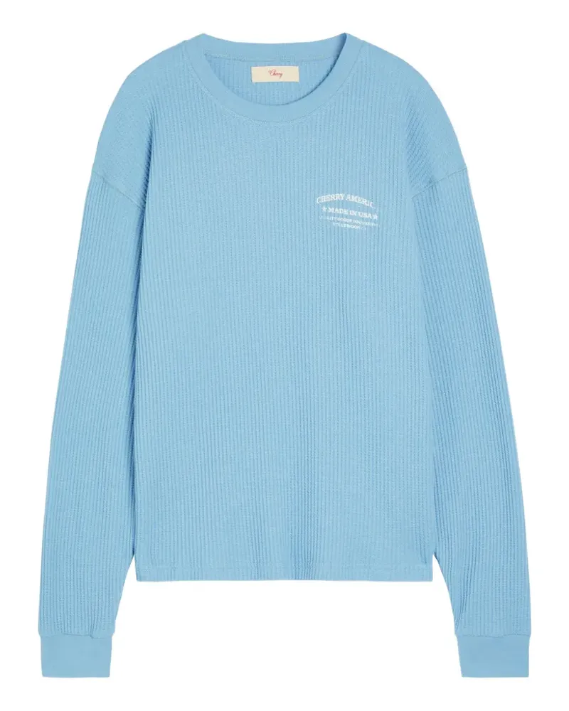 CHERRY LA Ranchwear Langarmshirt - Blau Blau