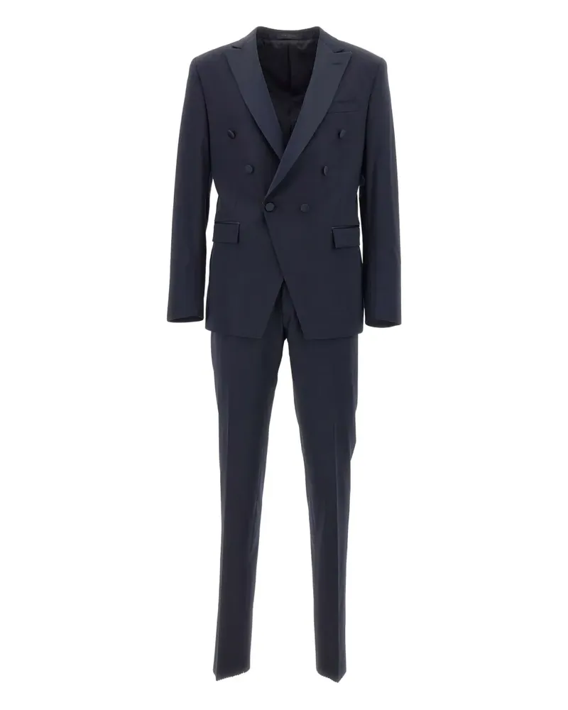 Corneliani Anzug aus Wolle - Blau Blau