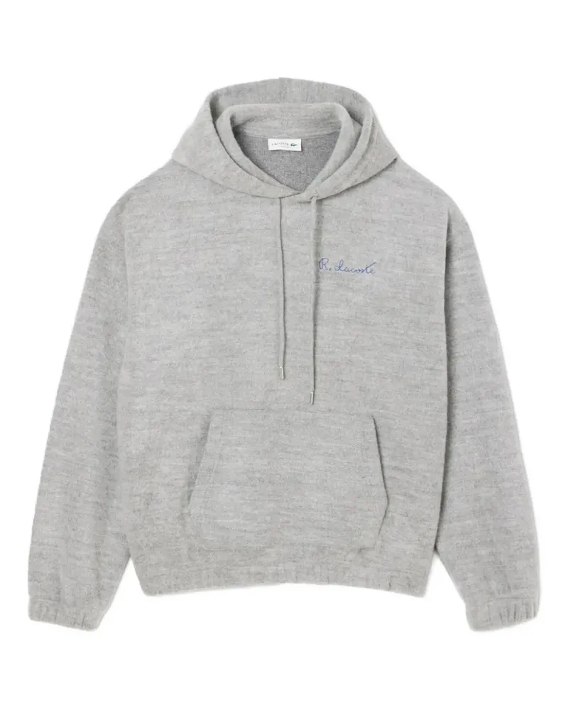 Lacoste Hoodie mit Tasche - Grau Grau