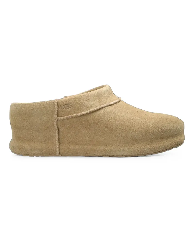 UGG suede slip-on slippers - Nude Nude