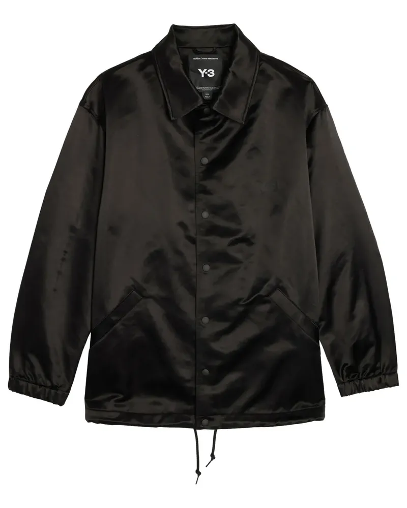 Y-3 GFX Coach Jacke - Schwarz Schwarz