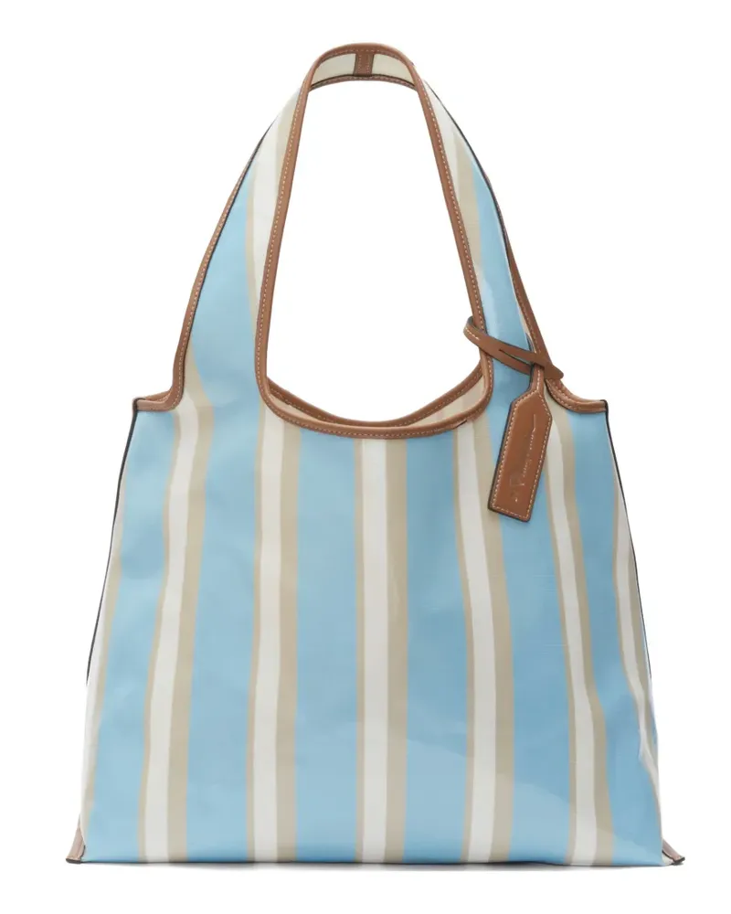 3.1 phillip lim striped tote bag - Blau Blau
