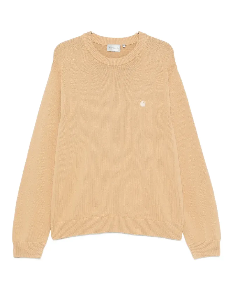 Carhartt WIP Kori logo-embroidered sweater - Nude Nude