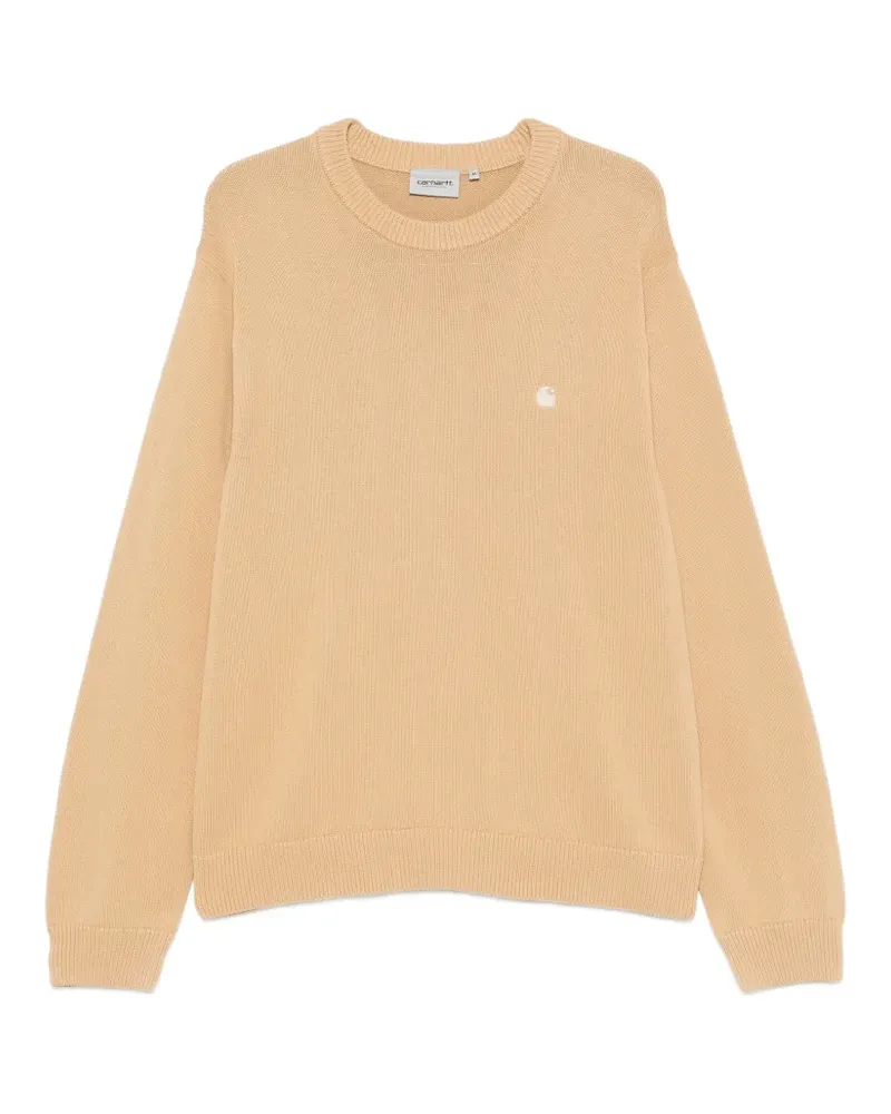 Carhartt WIP Kori Pullover mit Logo-Stickerei - Nude Nude