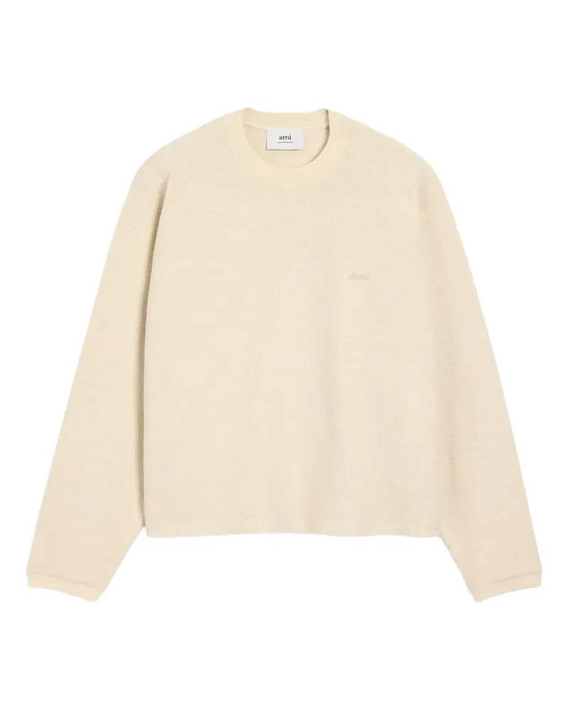 AMI Paris Besticktes Sweatshirt - Nude Nude
