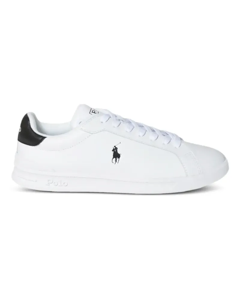 Ralph Lauren Sneakers mit Logo-Stickerei - Weiß Weiß
