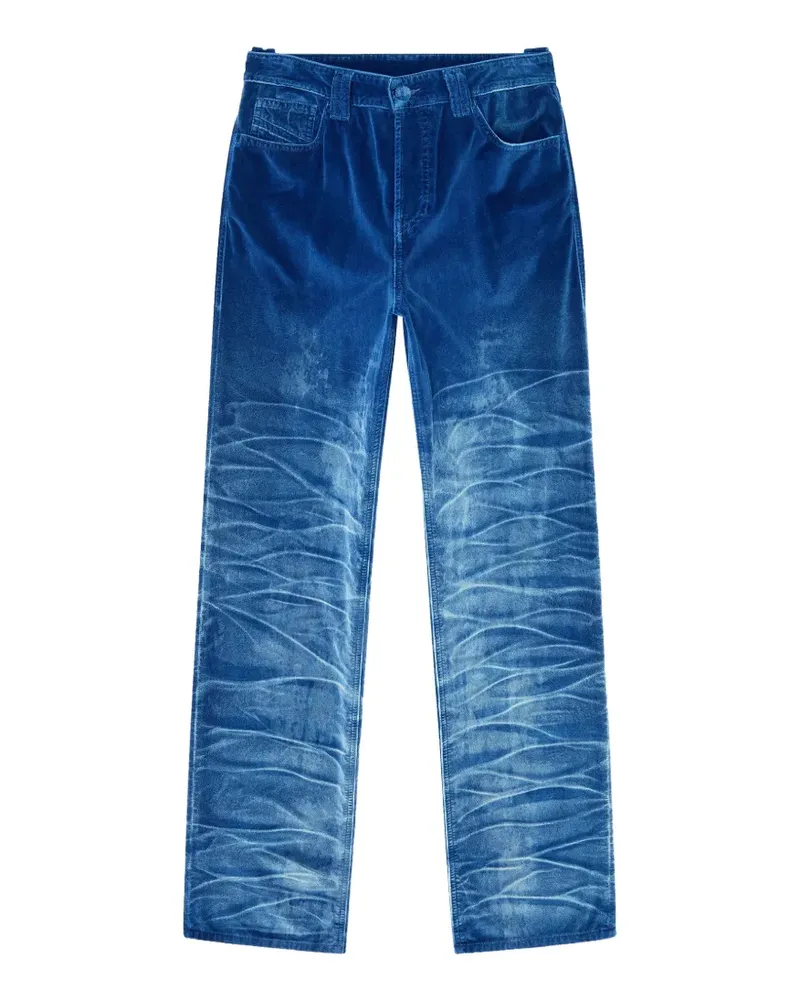 Diesel 1991 D-Voeed laser-treated jeans - Blau Blau