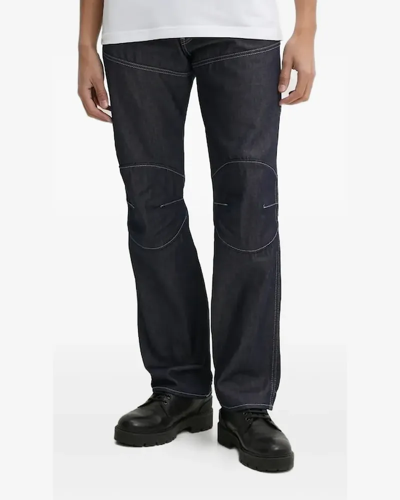 G-STAR RAW Jeans mit Kontrastnähten - Blau Blau