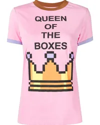 Natasha Zinko Queen Of The Boxes' T-Shirt Rosa