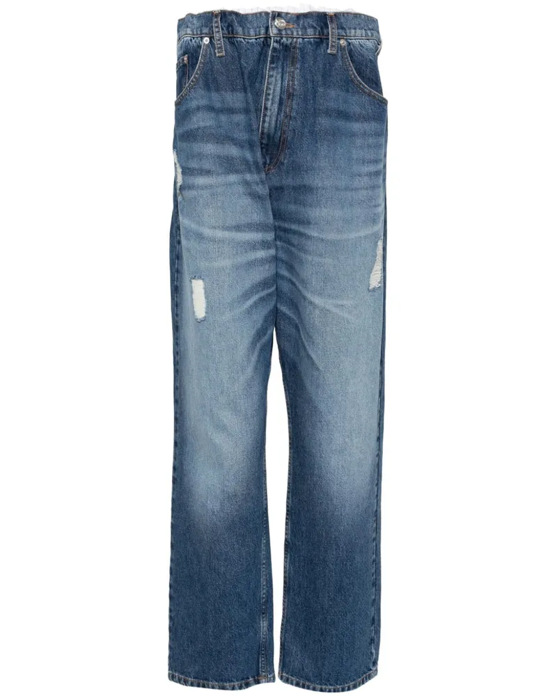 BLUEMARBLE Trompe L'oeil Jeans - Blau Blau