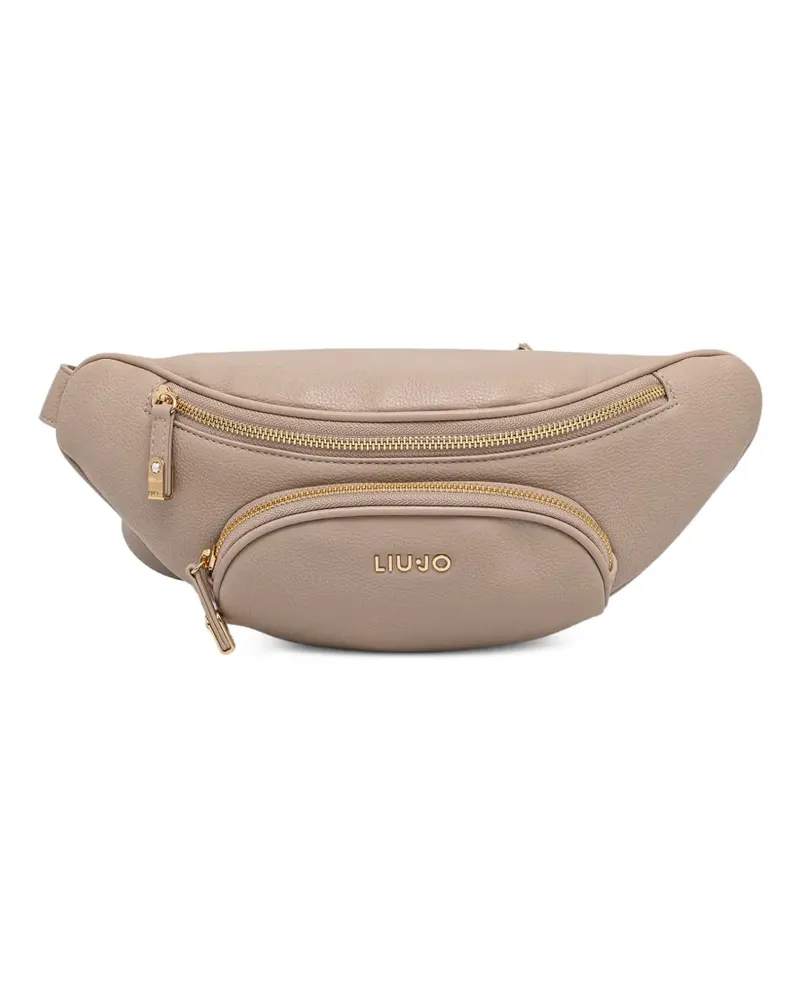 Liu Jo Gürteltasche mit Logo - Nude Nude