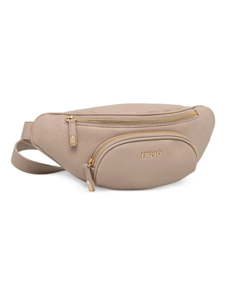 Liu Jo Gürteltasche mit Logo - Nude Nude