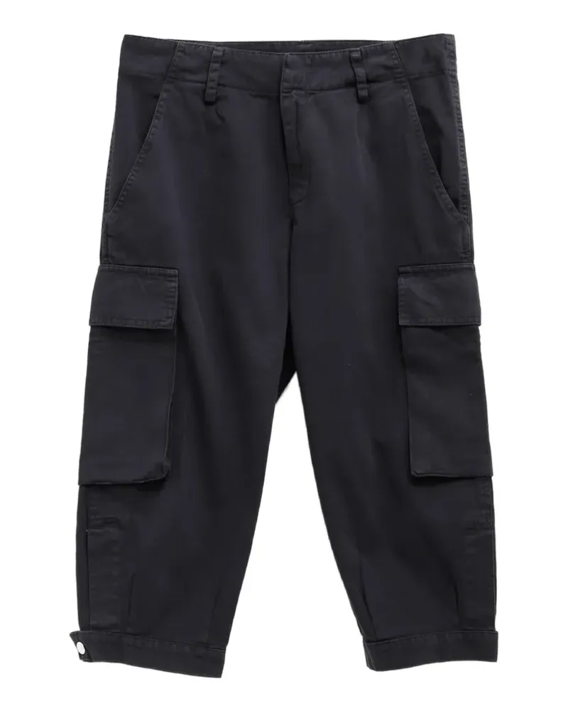 GIMAGUAS Sara cropped cargo pants - Schwarz Schwarz