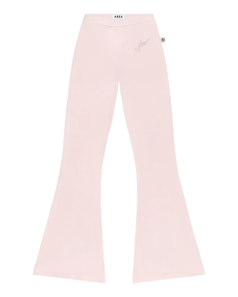 Area crystal-embellished track pants - Rosa Rosa