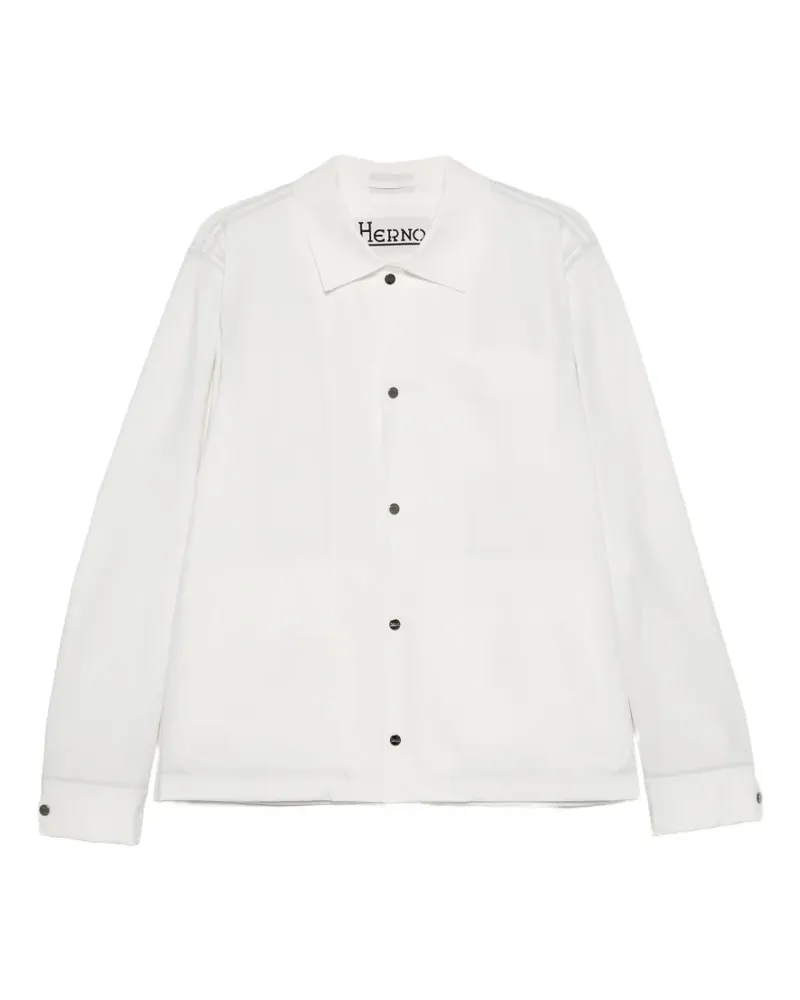 Herno Jacke mit Knöpfen - Weiß Weiß