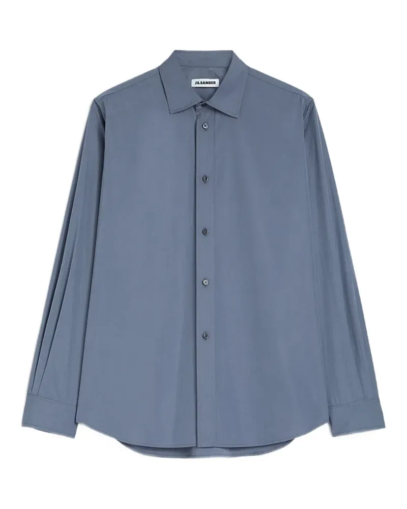Jil Sander Klassisches Hemd - Blau Blau