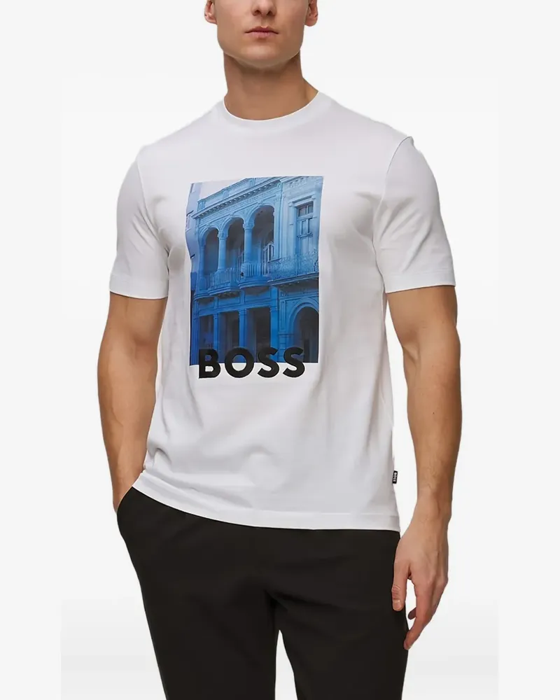 HUGO BOSS C-Thompson 104 T-Shirt - Weiß Weiß