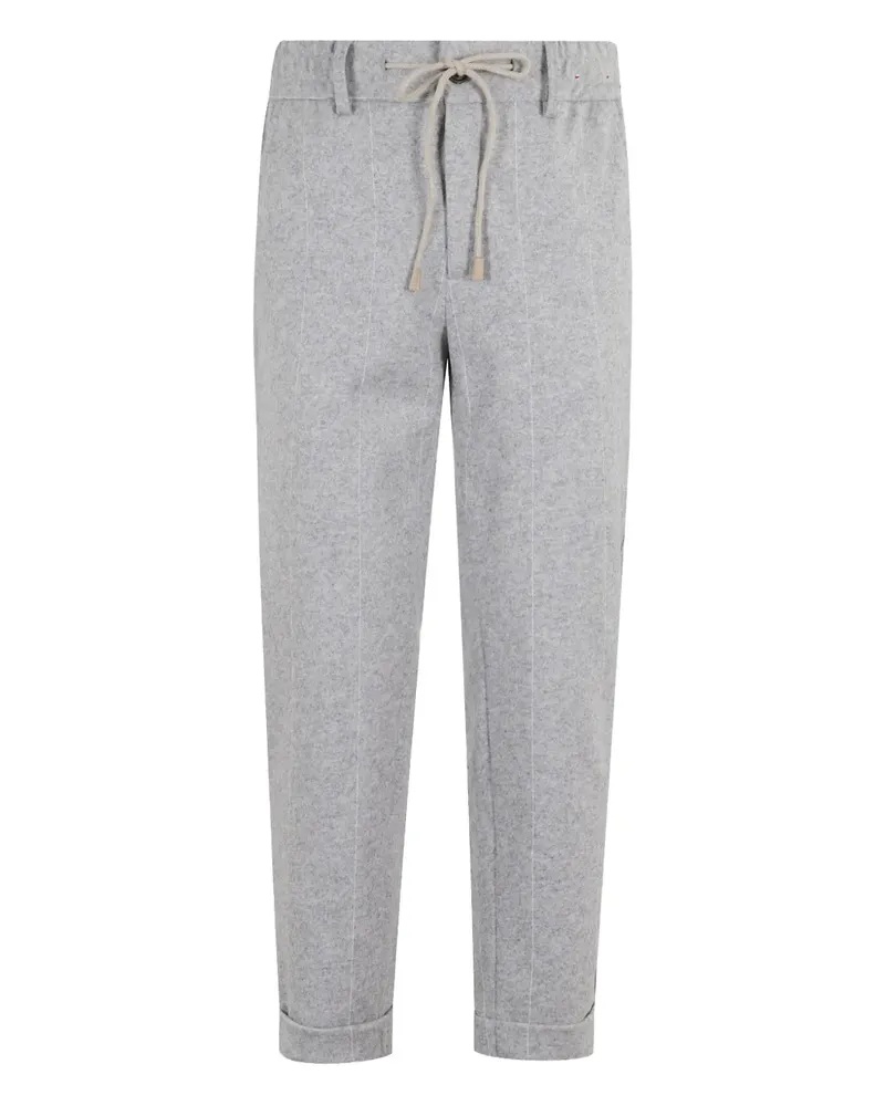 Eleventy Hose mit Kordelzugbündchen - Grau Grau