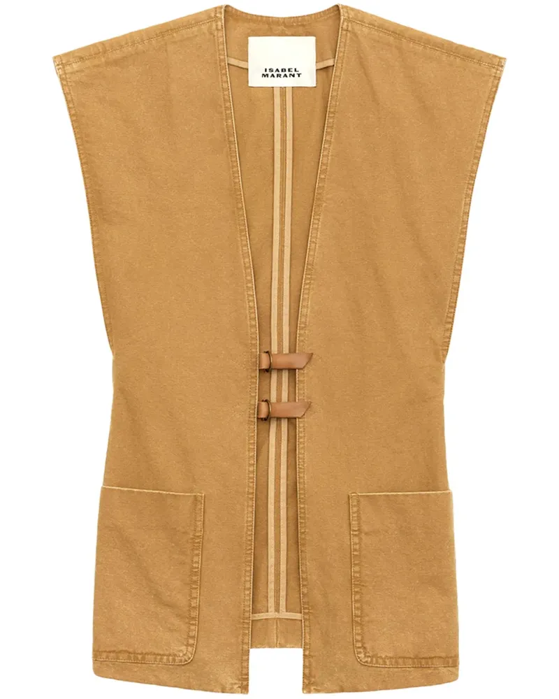 Isabel Marant Falila Weste - Braun Braun
