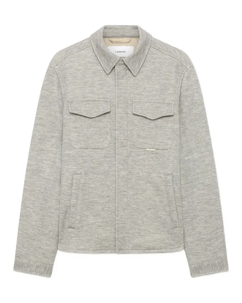 LARDINI Easy Wear padded shirt jacket - Grau Grau