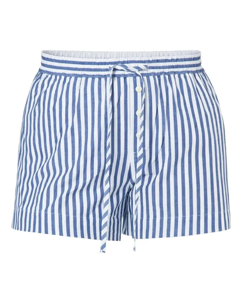 Xírena Tomer striped shorts - Blau Blau
