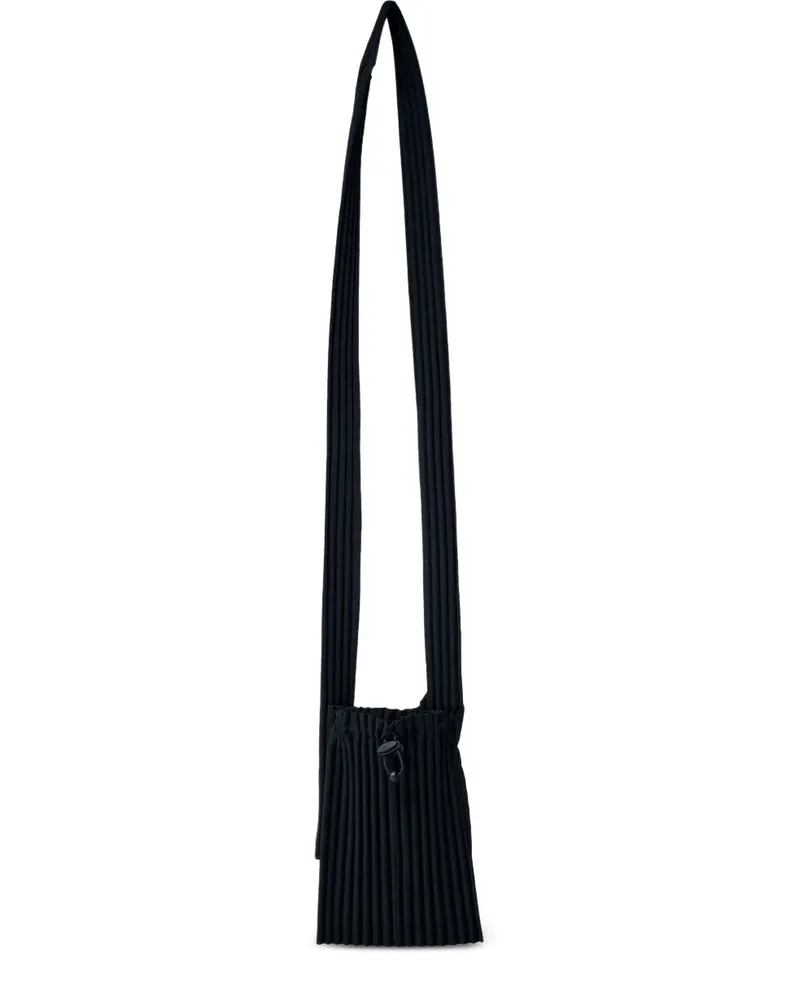 Issey Miyake Mini Pocket Umhängetasche - Schwarz Schwarz