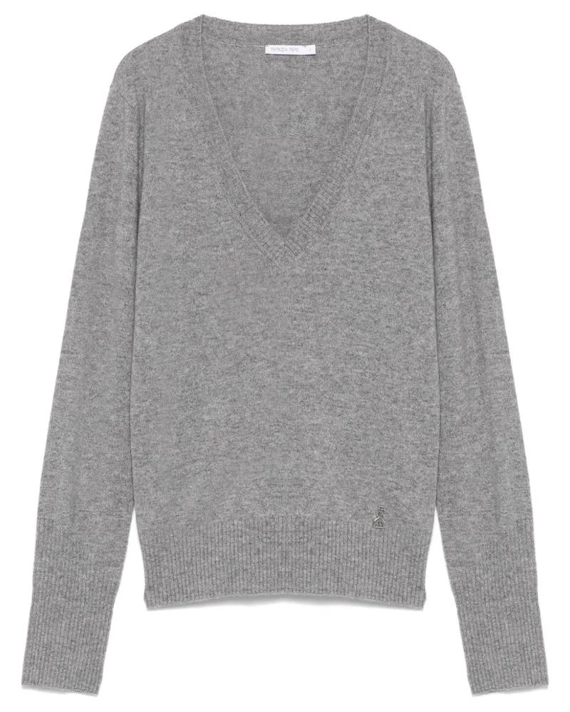 Patrizia Pepe Pullover aus Kaschmir - Grau Grau