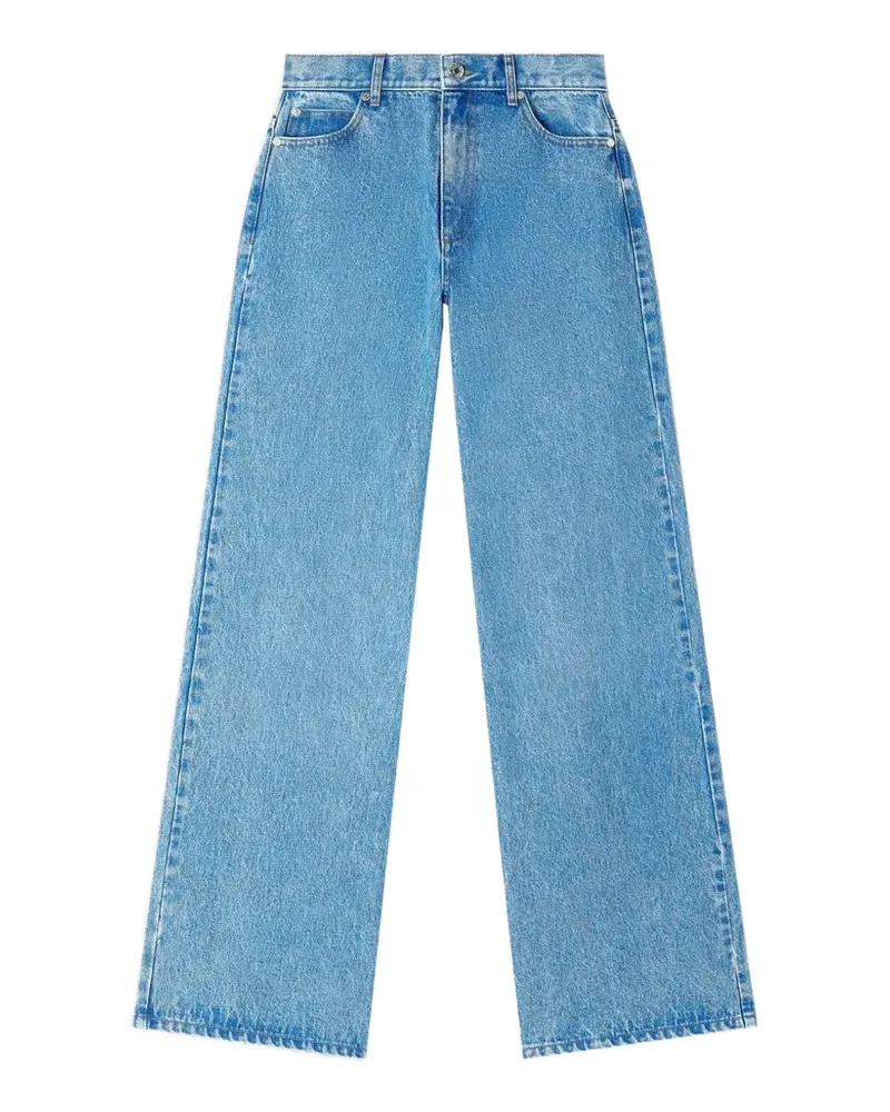 Sandro Hose mit Gürtelschlaufen - Blau Blau