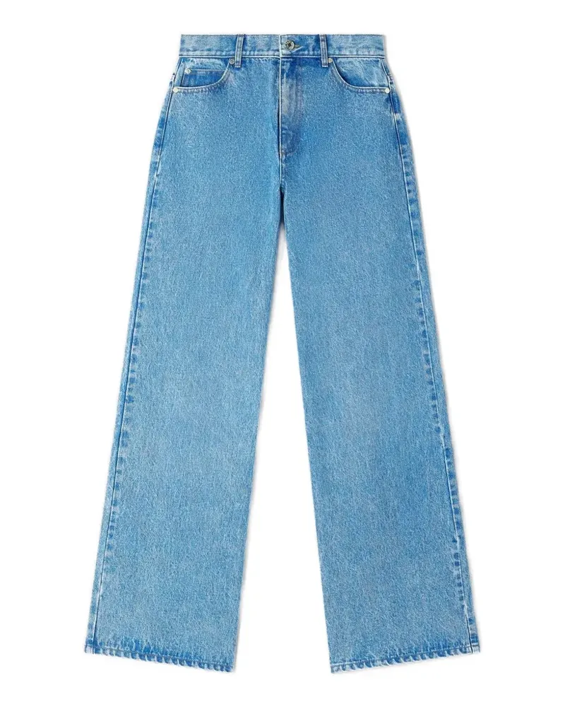 Sandro Hose mit Gürtelschlaufen - Blau Blau