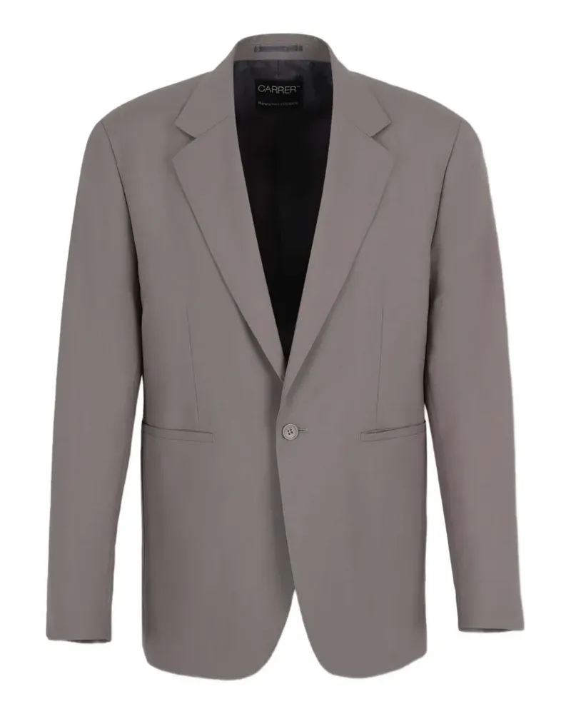 Carrera Cadore single-breasted blazer - Grau Grau