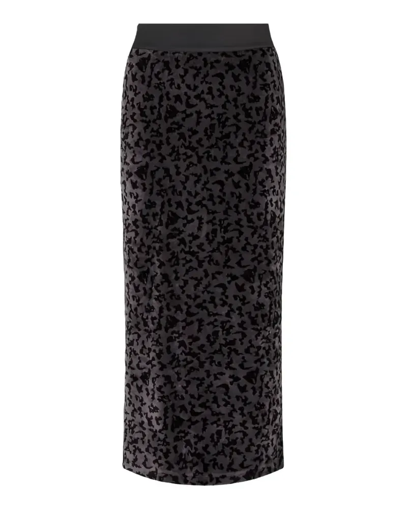 EA7 elasticated-waistband skirt - Grau Grau