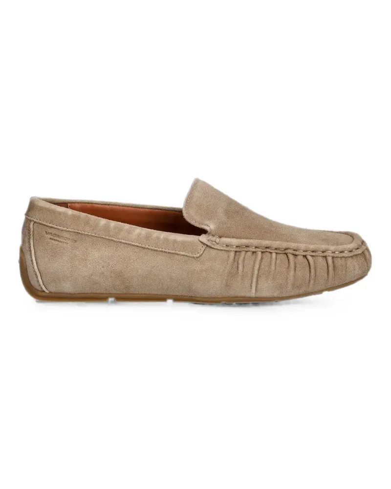 Vagabond Geraffte Mika Slip-On-Loafer - Nude Nude