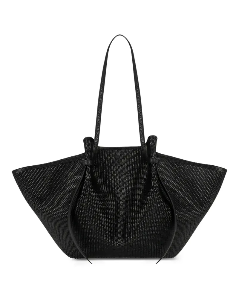 YUZEFI Große Mochi Schultertasche - Schwarz Schwarz