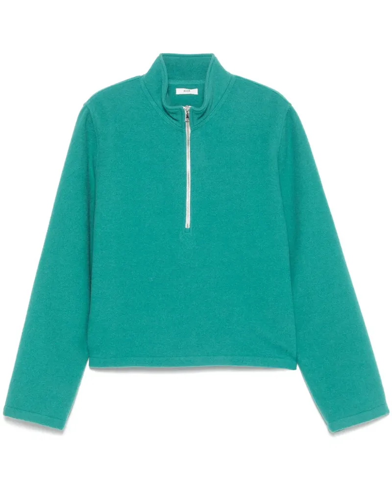 Rier Sweatshirt aus Fleece - Blau Blau